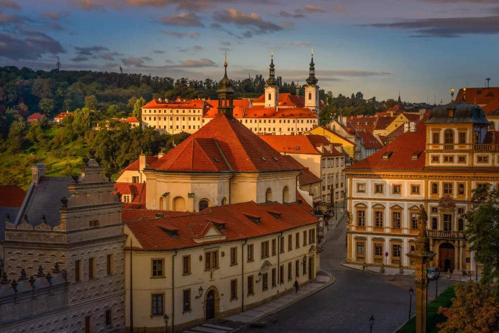 Strahov monastry on the hill - Prague